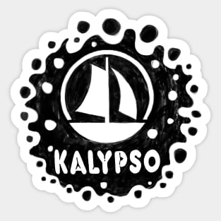 Kalypso Logo Sailing Boat Sticker